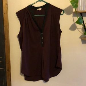 Maroon Converse Blouse